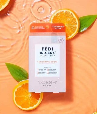 Voesh Pedi in a Box 4 step Tangerine Glow