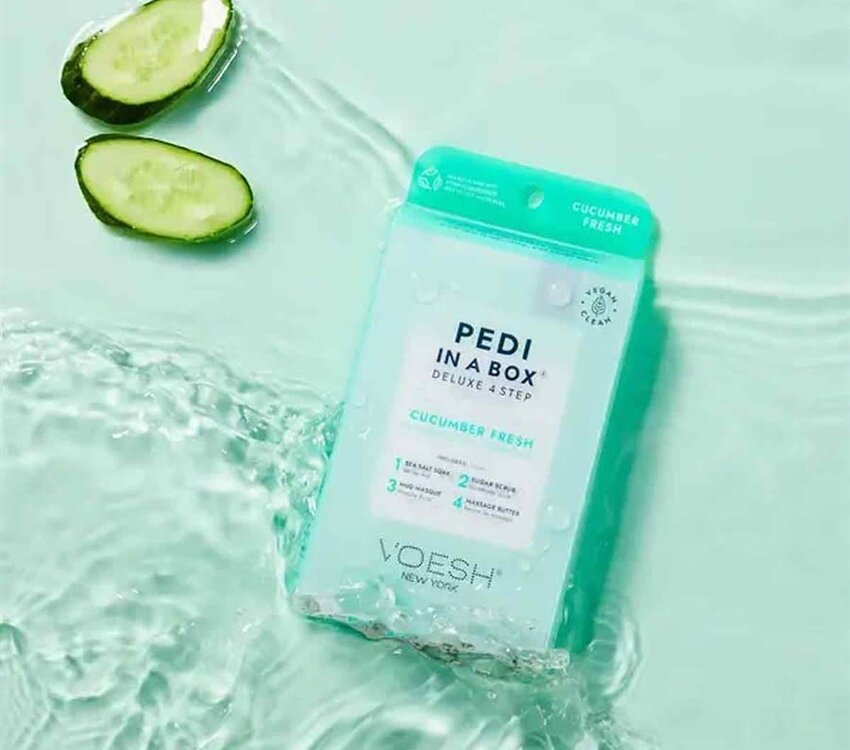 Voesh Pedi in a Box 4 step Cucumber Fresh