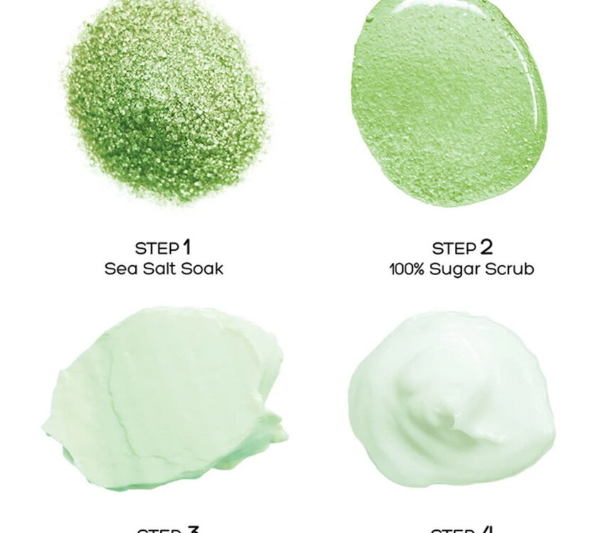 Voesh Pedi in a Box 4 step Cucumber Fresh
