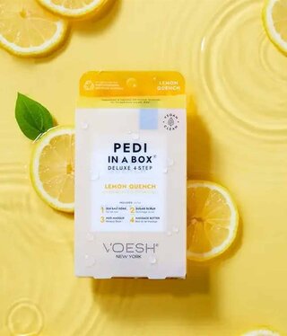 Voesh Voesh Pedi in a box Lemon Quench