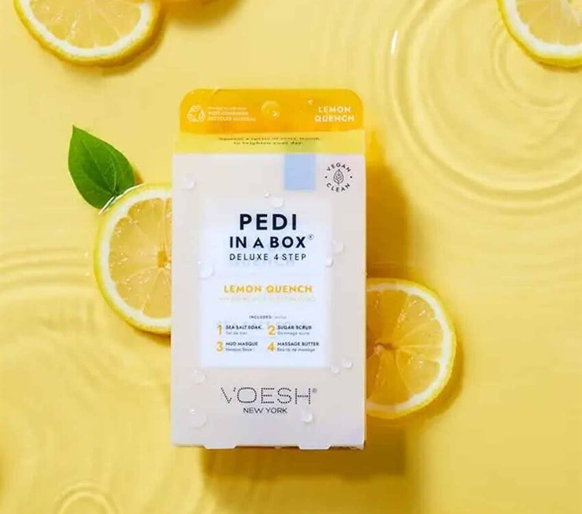 Voesh Pedi in a Box 4 step Lemon Quench