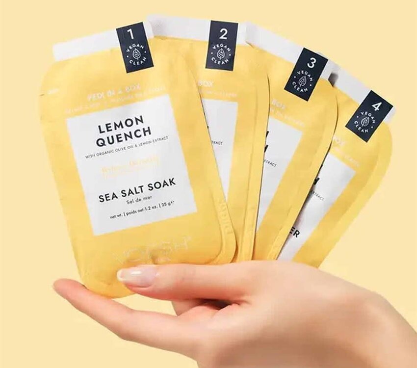 Voesh Pedi in a Box 4 step Lemon Quench