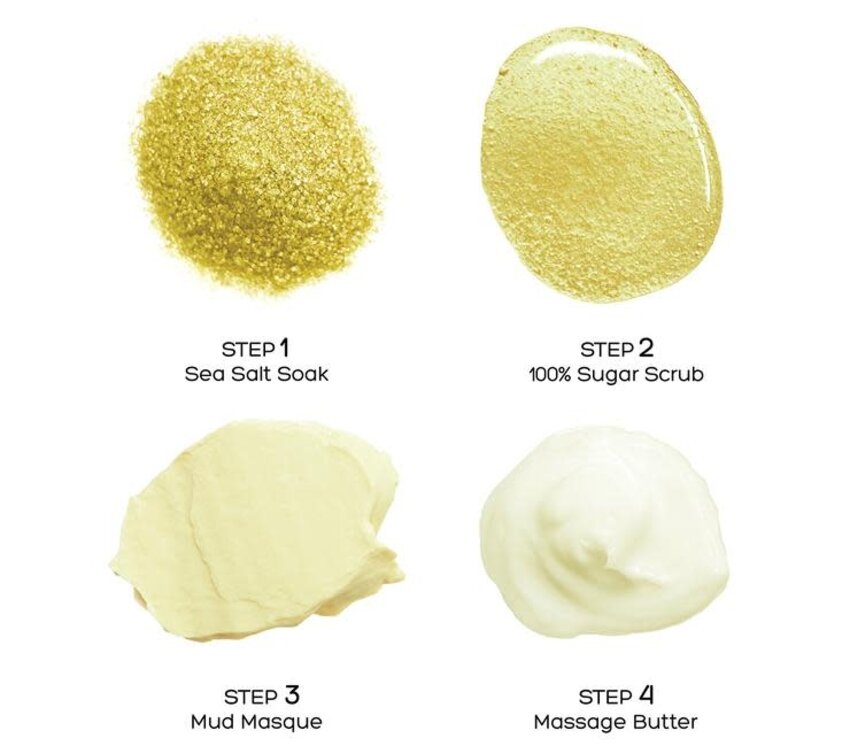 Voesh Voesh Pedi in a box Lemon Quench