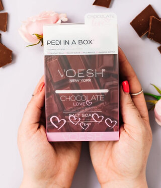 Voesh Voesh Pedi in a box Chocolate Love