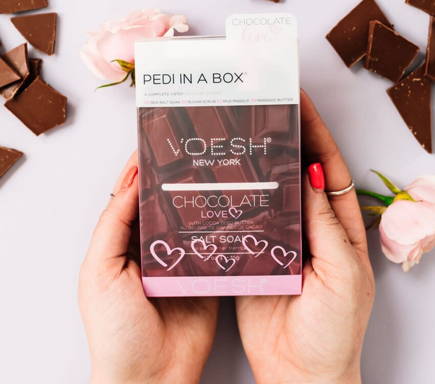 Voesh Pedi in a Box 4 Step Chocolate Love