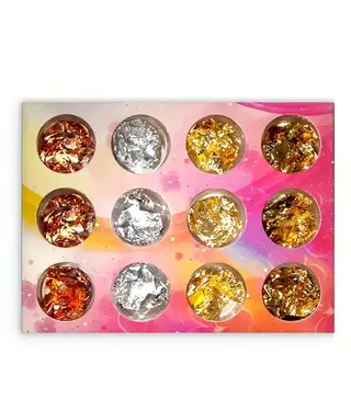 Nail Foil Shimmering 12 Pack