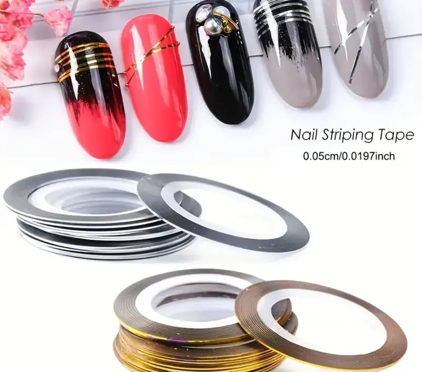 Nail Art Stripe Tape Set 10pc
