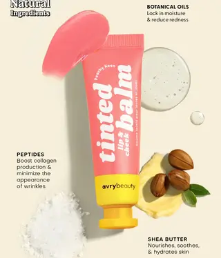 Voesh Avry Beauty Peachy Keen Lip&cheek Tinted Balm