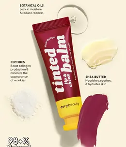 Voesh Avry Beauty Plum Delight Lip&cheek Tinted Balm