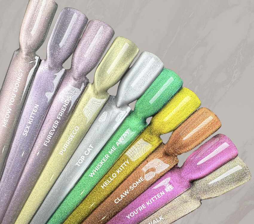 Magpie Spring (Cat Eye) Gel Polish Collection