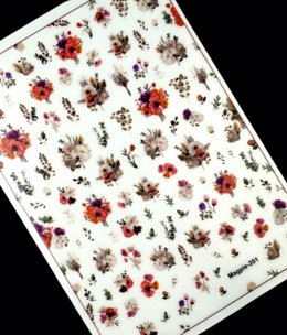 Magpie 201 Flower Stickers