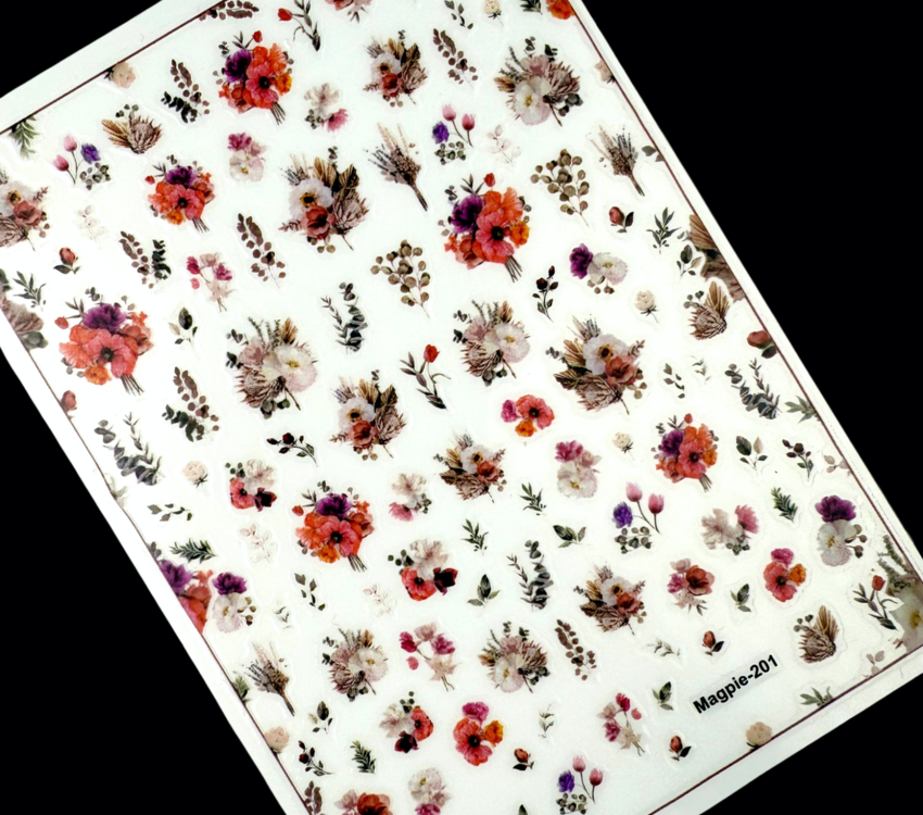 Magpie 201 Flower Stickers