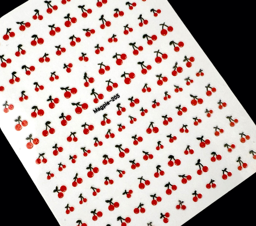 Magpie 205 Cherry Stickers