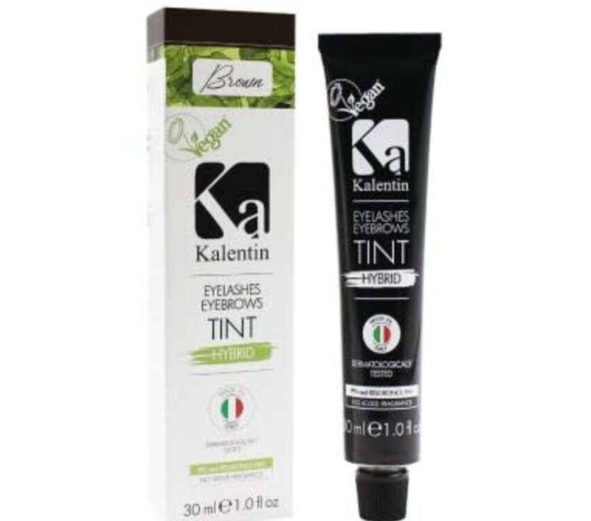Kalentin VEGAN EYELASHES & EYEBROWS TINT 30ml 1fl.oz. - Brown