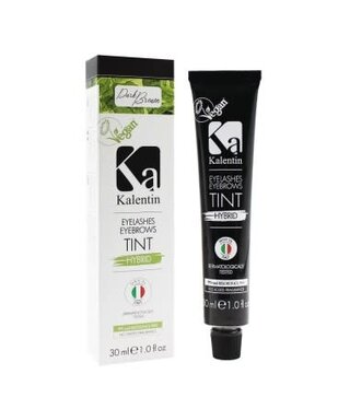 Kalentin Vegan Eyelash & Eyebrow Tint 30ml Dark Brown
