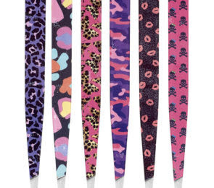 Eyebrow Slanted Tweezer funky