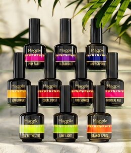 Magpie Summer Glow gel polish Collection