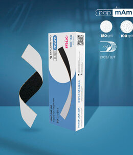 Staleks Disposable double-sided files papmAm Mix EXPERT 22 100/180 grit (50 pcs)