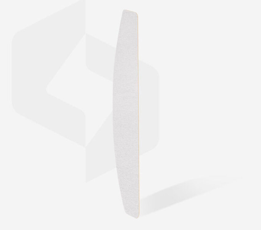Staleks Disposable white files for crescent nail file EXPERT 42 150 grit (50 pcs)