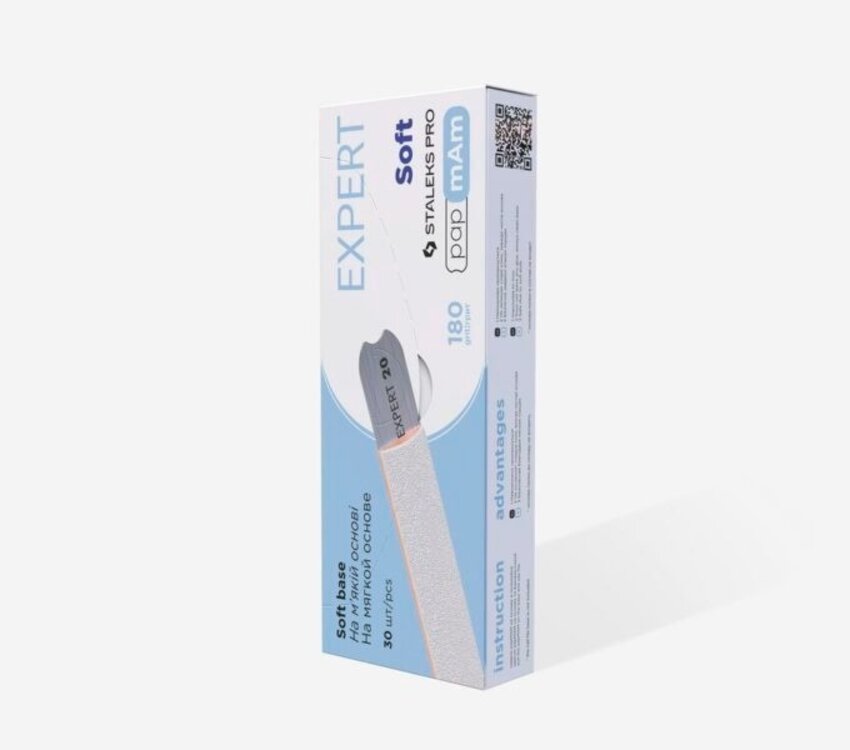 Staleks Disposable File on Soft Foam Layer EXPERT 20 180g (25pcs)