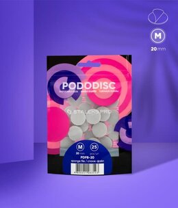 Staleks Disposable files-sponges for pedicure disc PODODISC M EXPERT 20 (25 pcs)