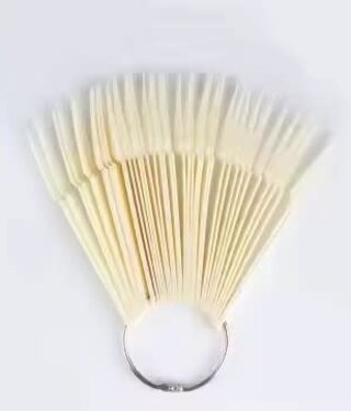 Stiletto Natural Colour Display Pops 50pk