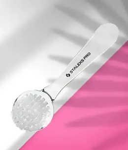 Staleks Manicure brush EXPERT 01 for dust removal (with cover)