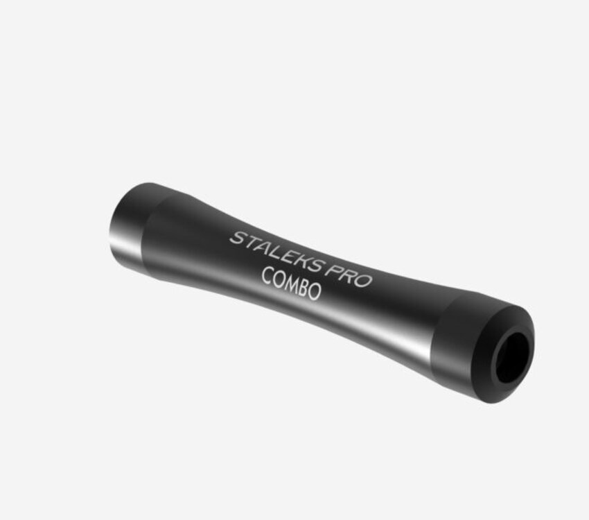 Staleks Pro Combo UNIQ 10b for Replaceable Working Parts (black handle of the pusher)