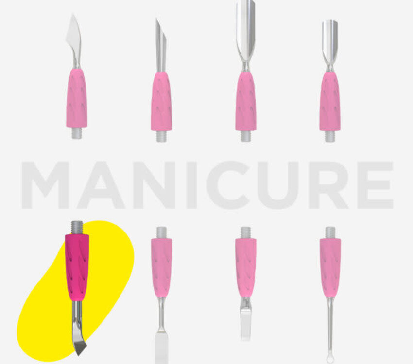Staleks Working part of the pusher Combo UNIQ 14 bent blade