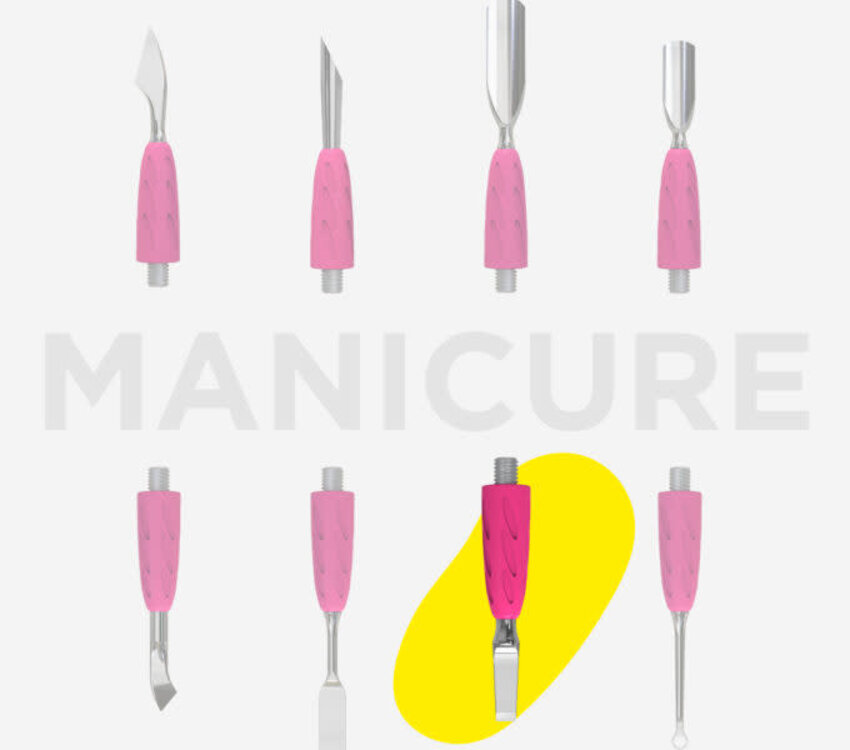Staleks Working part of the pusher Combo UNIQ 15 straight blade