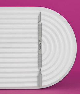 Staleks Pro Manicure Pusher EXPERT 90 Type 2  (beveled and rounded wide pusher)