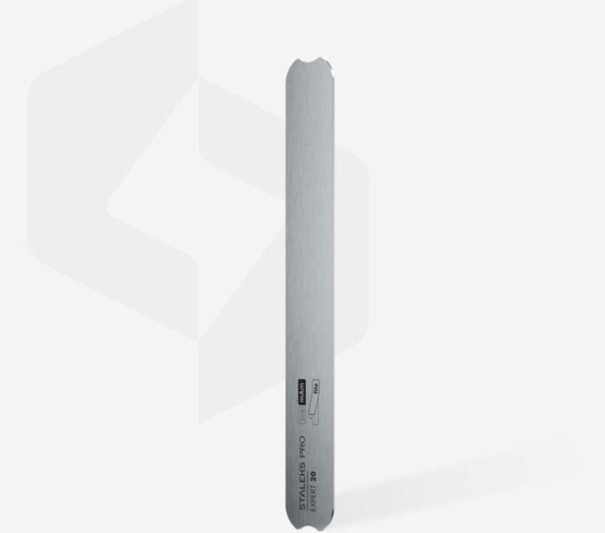 Staleks Metal File, Straight, Base EXPERT 20