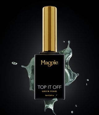 Magpie Top It Off Green Pearl 16ml