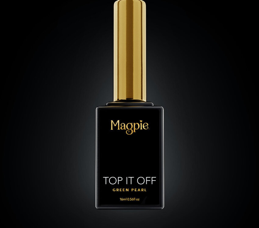 Magpie Top It Off Green Pearl 16ml