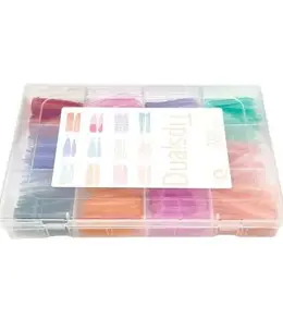 Elite DUAL Form Tips #Mix color 288 Box
