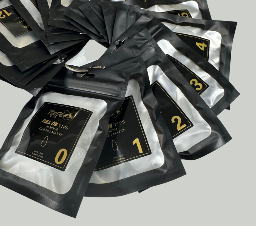 Magpie Full On Almond Clear Matte Refills 50 pack