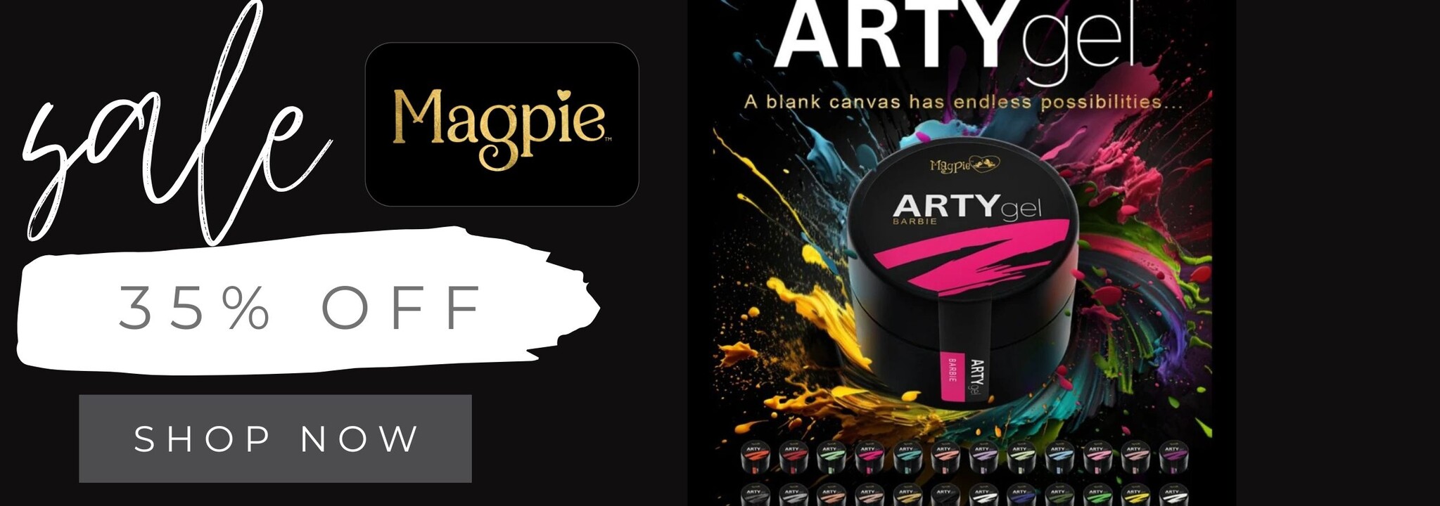 35% off Magpie Arty Gels