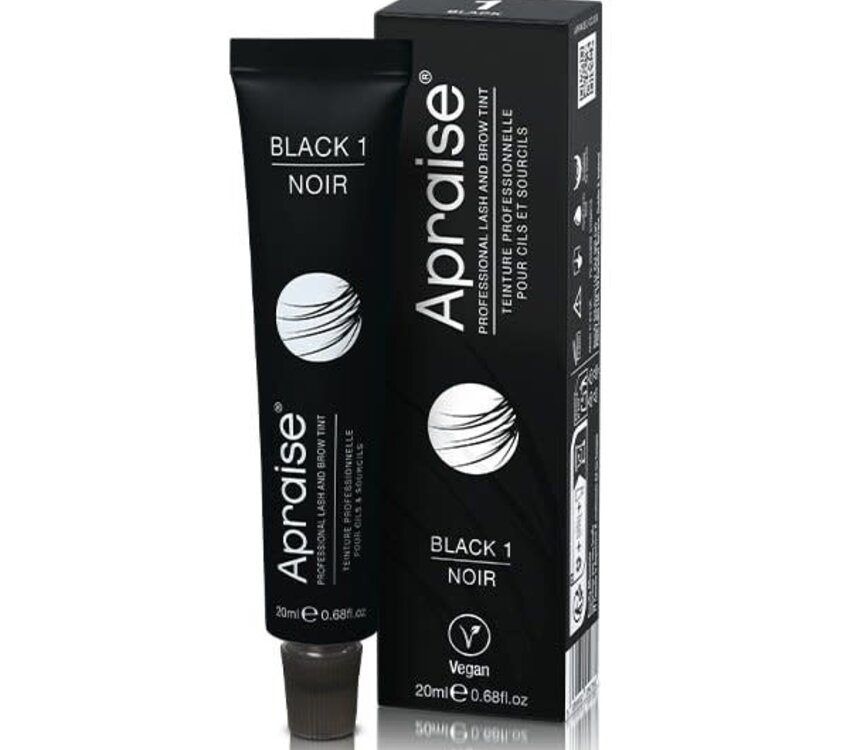 Apraise Vegan Black 1 Tint 20ml