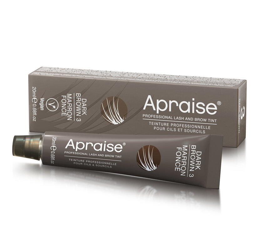 Apraise Apraise Vegan Dark Brown Tint 3 20ml