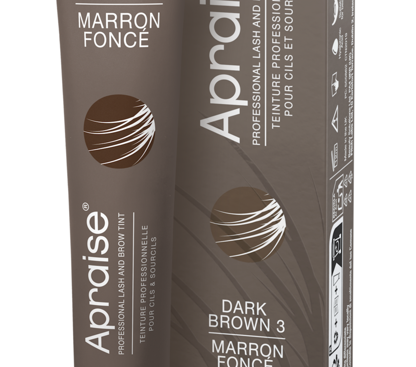 Apraise Apraise Vegan Dark Brown Tint 3 20ml