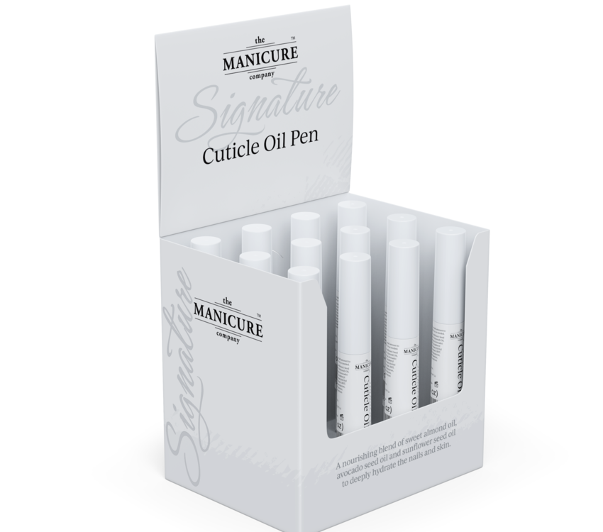 The manicure Company Signature Cuticle Oil pen retail 12 x4 ml
