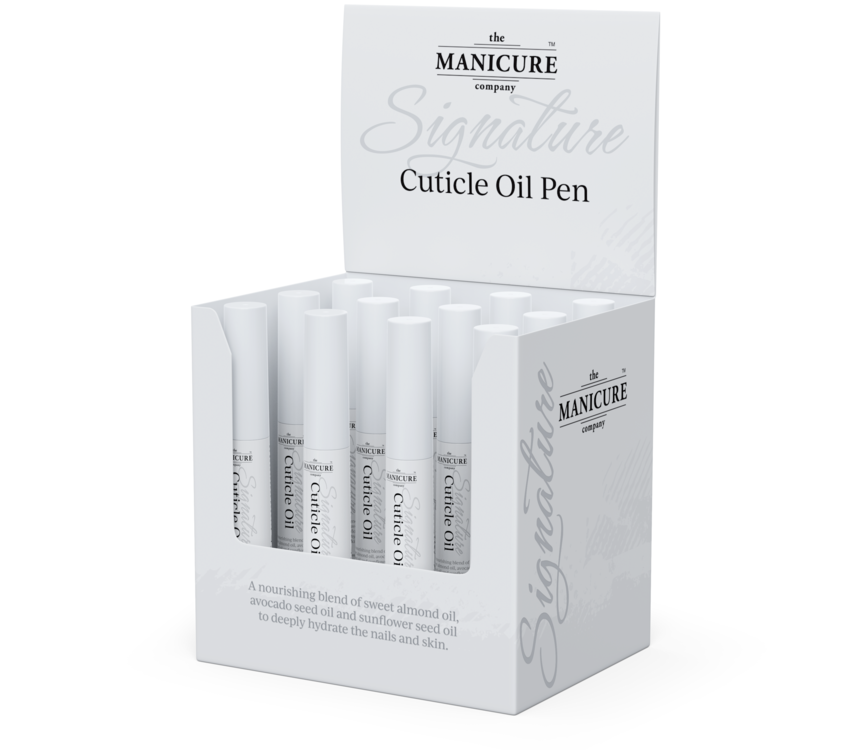 The manicure Company Signature Cuticle Oil pen retail 12 x4 ml