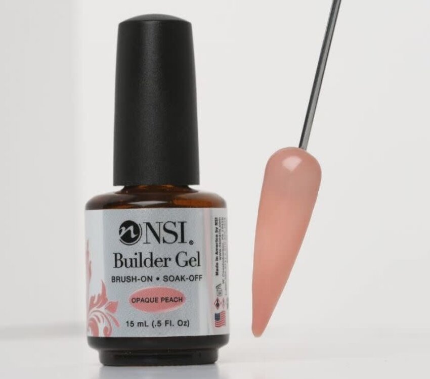 NSI Builder Gel Opaque Peach 15ml (was rubber base)