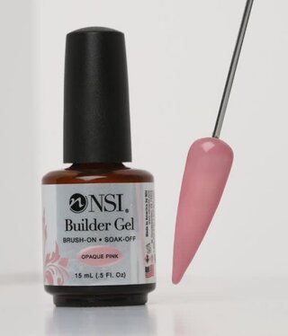 NSI Builder Gel Opaque Pink 15ml(was rubber base)