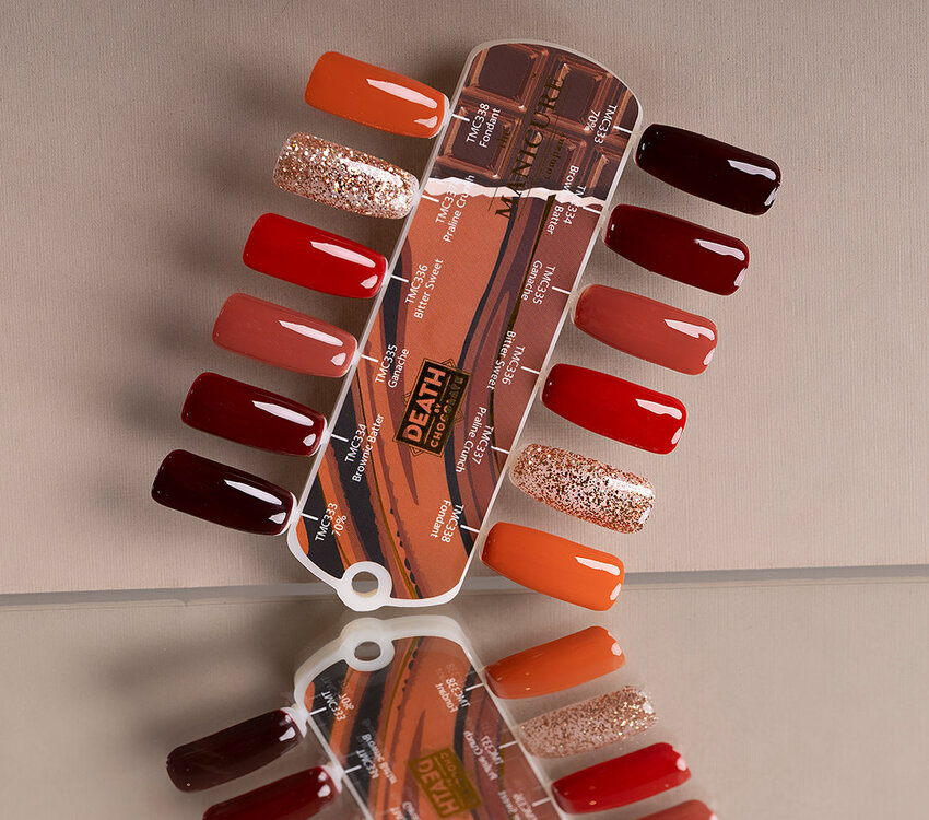 The manicure Company Death By Chocolate Collection 6 x8ml