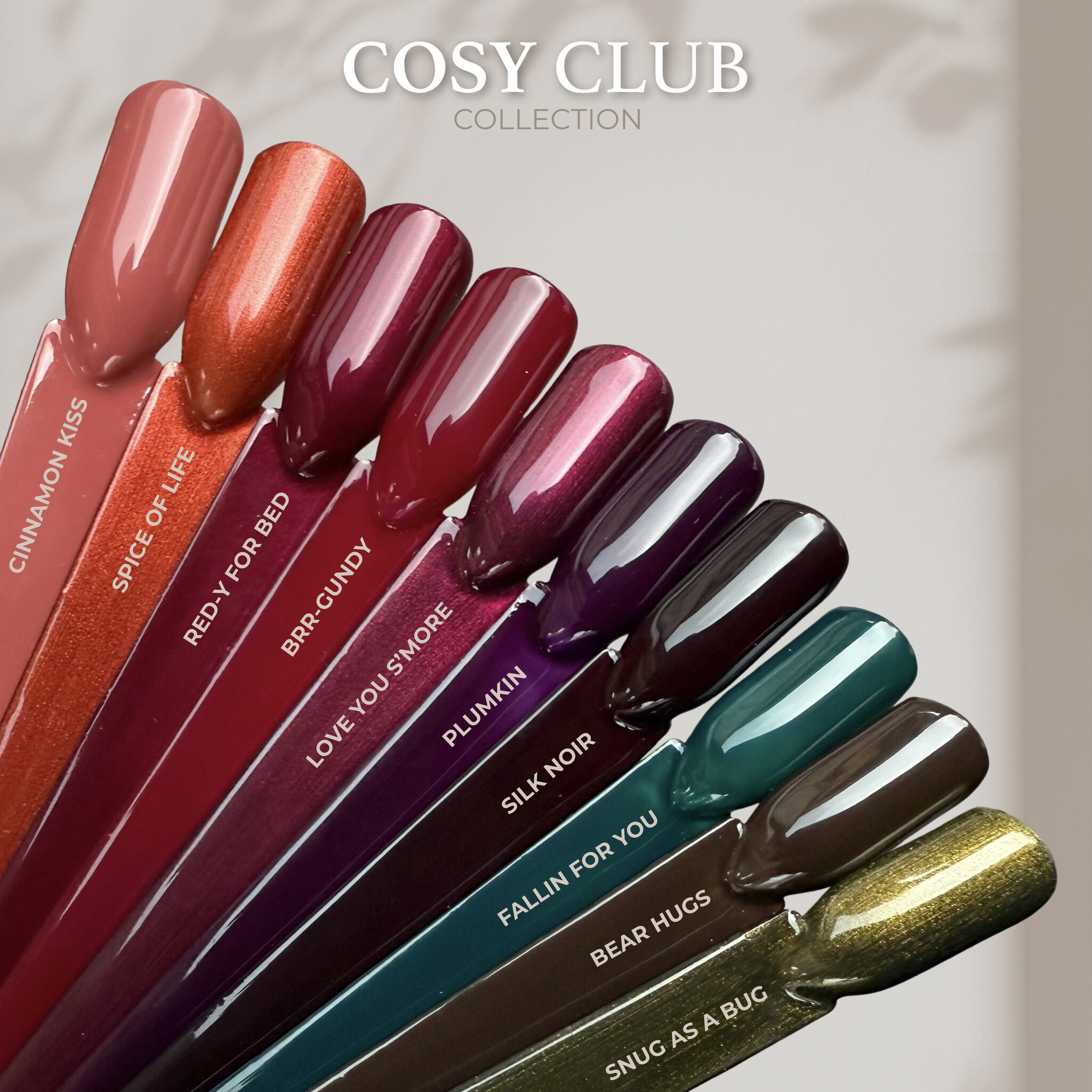 Cosy Club Gel Polish Collection has arrived