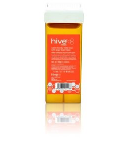 Hive Warm 'Honey' Wax 100g Roller Cartridge with fixed Large Head