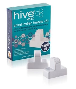Hive Roller Heads Small - Ideal For Face & Bikini 6pk