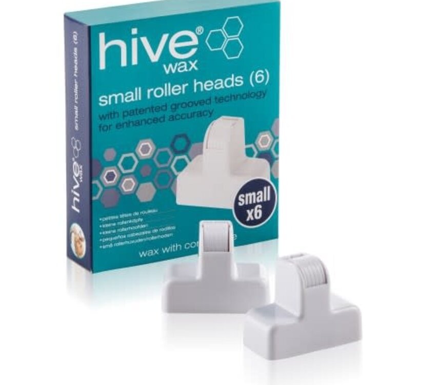 Hive Roller Heads Small - Ideal For Face & Bikini 6pk