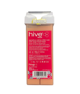 Hive Sensitive Crème Roller Wax 100g - Large Fixed Head